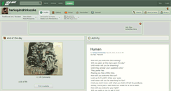 Desktop Screenshot of harlequindrinkscoke.deviantart.com