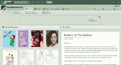 Desktop Screenshot of peaceblossom262.deviantart.com