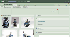 Desktop Screenshot of firedoomcaster.deviantart.com