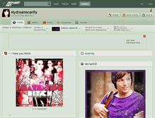 Tablet Screenshot of mydreamscanfly.deviantart.com