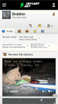 Mobile Screenshot of dvalinn.deviantart.com
