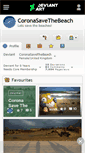 Mobile Screenshot of coronasavethebeach.deviantart.com