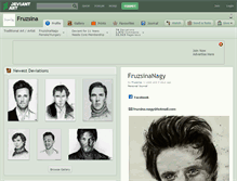 Tablet Screenshot of fruzsina.deviantart.com