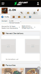Mobile Screenshot of jl-dn.deviantart.com