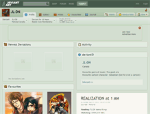 Tablet Screenshot of jl-dn.deviantart.com