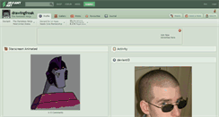 Desktop Screenshot of drawingfreak.deviantart.com