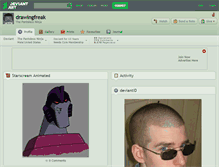 Tablet Screenshot of drawingfreak.deviantart.com