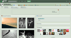 Desktop Screenshot of melidesidero.deviantart.com