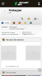 Mobile Screenshot of lindsayjae.deviantart.com