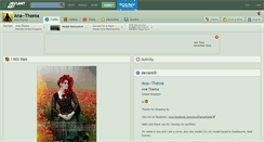 Desktop Screenshot of ana--thema.deviantart.com