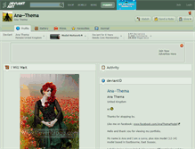Tablet Screenshot of ana--thema.deviantart.com
