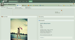 Desktop Screenshot of devil-without-horns.deviantart.com