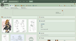 Desktop Screenshot of naoism.deviantart.com
