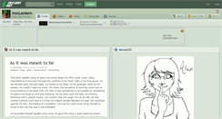 Desktop Screenshot of ironlantern.deviantart.com