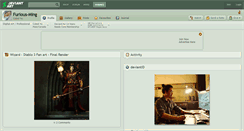 Desktop Screenshot of furious-ming.deviantart.com
