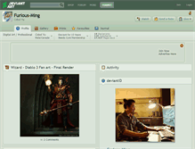 Tablet Screenshot of furious-ming.deviantart.com