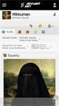 Mobile Screenshot of nikkuman.deviantart.com