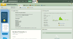 Desktop Screenshot of adobefireworks.deviantart.com