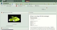 Desktop Screenshot of lolmanic45.deviantart.com