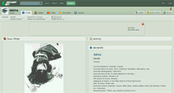 Desktop Screenshot of dakina.deviantart.com