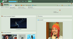 Desktop Screenshot of garrenh.deviantart.com