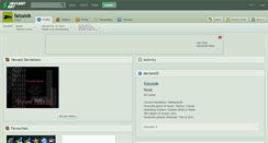 Desktop Screenshot of faizalslk.deviantart.com