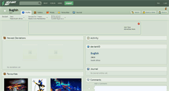 Desktop Screenshot of buglish.deviantart.com
