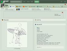 Tablet Screenshot of lilias.deviantart.com