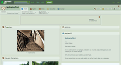 Desktop Screenshot of lastnamefirst.deviantart.com