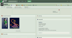 Desktop Screenshot of kashiro.deviantart.com