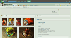 Desktop Screenshot of guccivonstein.deviantart.com