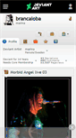 Mobile Screenshot of brancaloba.deviantart.com