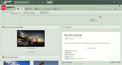 Desktop Screenshot of gabba74.deviantart.com