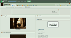 Desktop Screenshot of crystalwind.deviantart.com