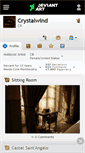 Mobile Screenshot of crystalwind.deviantart.com