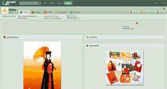 Desktop Screenshot of nixhy.deviantart.com