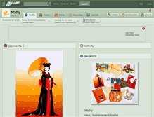 Tablet Screenshot of nixhy.deviantart.com