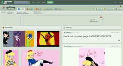 Desktop Screenshot of go99meg.deviantart.com