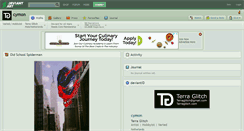 Desktop Screenshot of cymon.deviantart.com