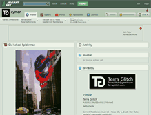 Tablet Screenshot of cymon.deviantart.com