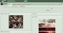 Desktop Screenshot of dieguito.deviantart.com