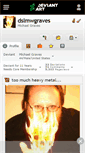 Mobile Screenshot of dslmwgraves.deviantart.com
