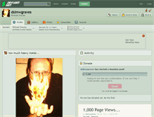 Tablet Screenshot of dslmwgraves.deviantart.com