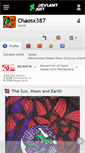 Mobile Screenshot of chaosx387.deviantart.com