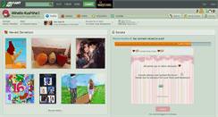 Desktop Screenshot of minato-kushina.deviantart.com