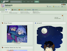 Tablet Screenshot of nianook33.deviantart.com