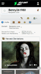 Mobile Screenshot of benny261980.deviantart.com
