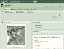 Tablet Screenshot of petebritney.deviantart.com