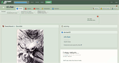 Desktop Screenshot of nil-chan.deviantart.com
