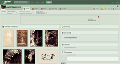 Desktop Screenshot of caminopalmero.deviantart.com